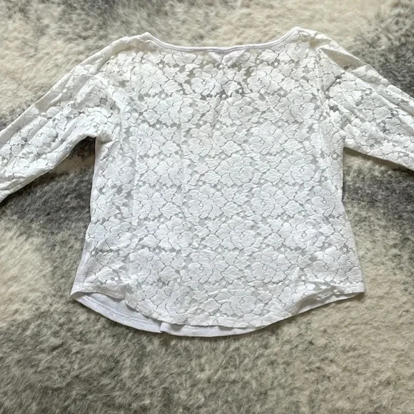 🔥4/$20 Abercrombie & Fitch Lace  Top​ - Picture 12 of 15
